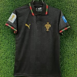 Portugal Away Jersey (Black) 2026